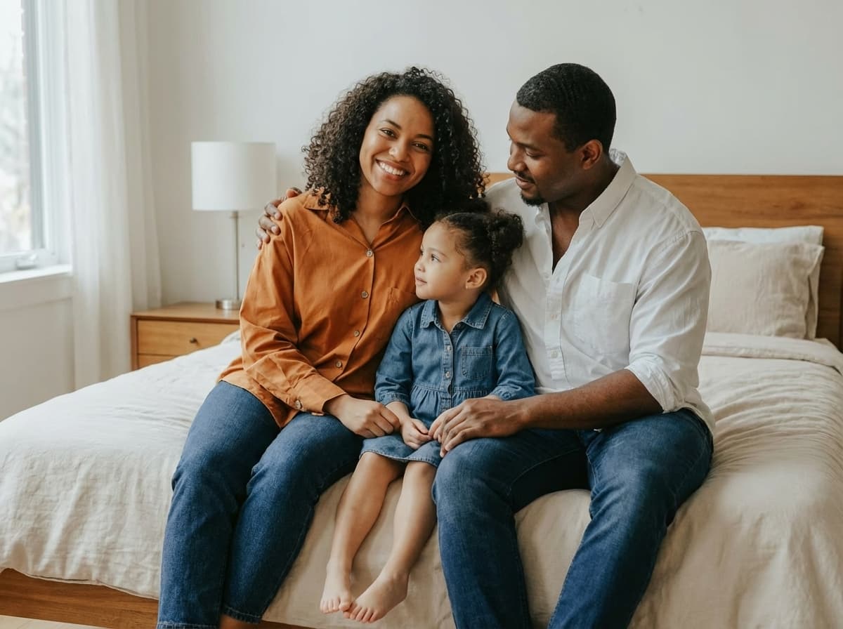 Family with peace of mind